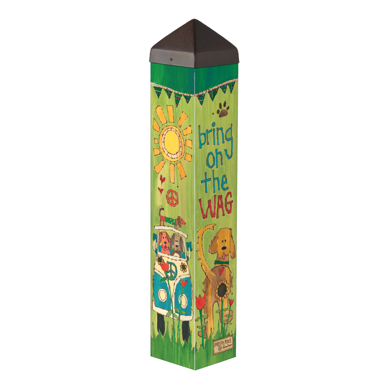 Happy Dog 20" Art Pole thumbnail