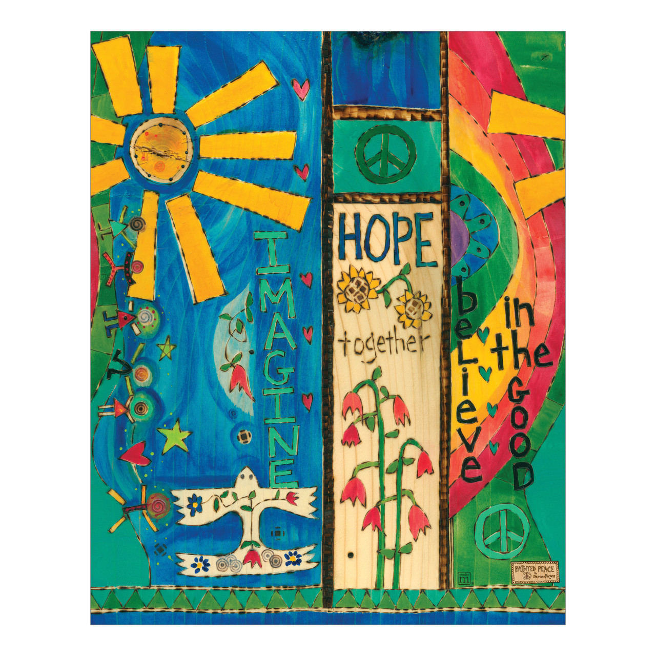 Believe in the Good 20" Art Pole thumbnail