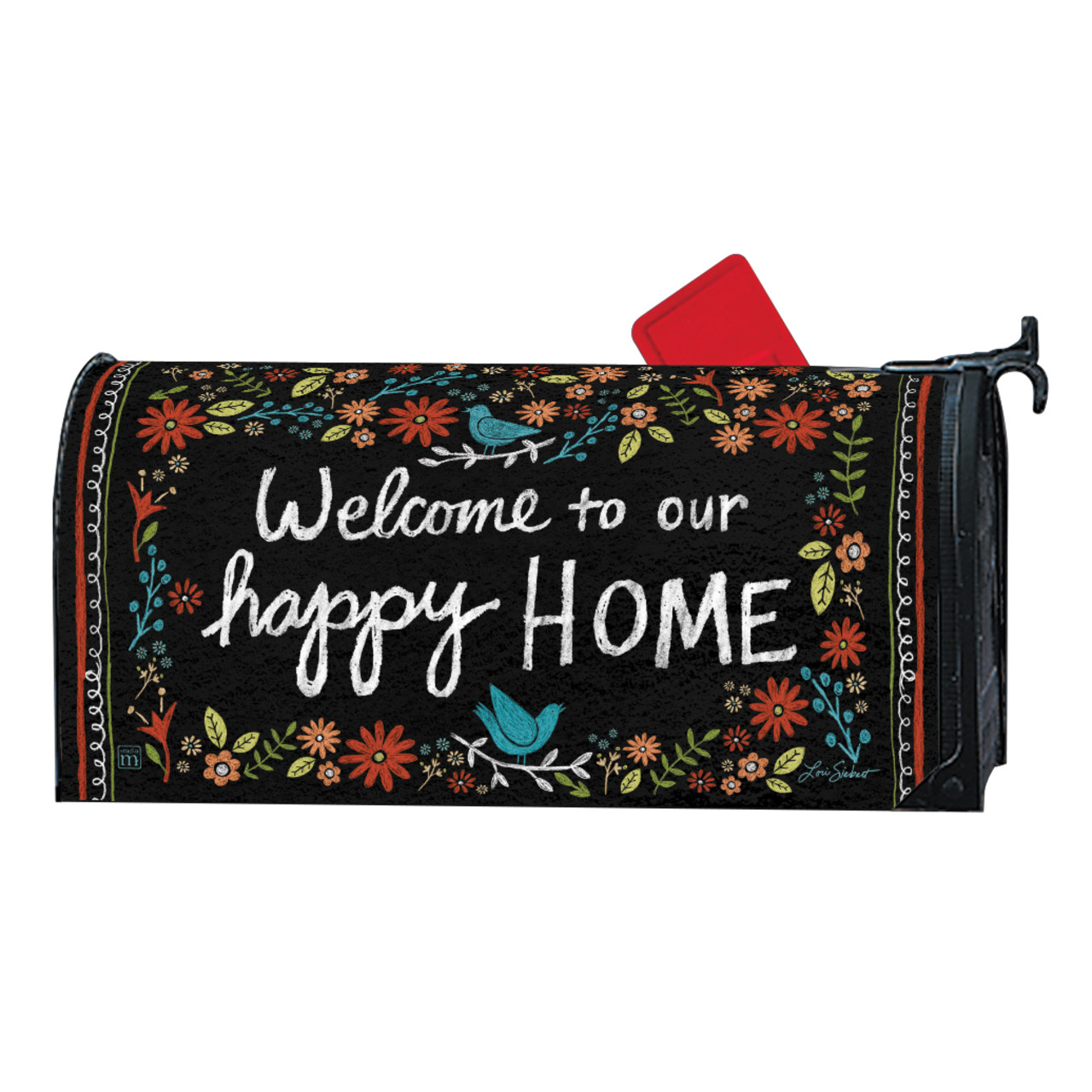 Chalkboard Floral MailWrap thumbnail