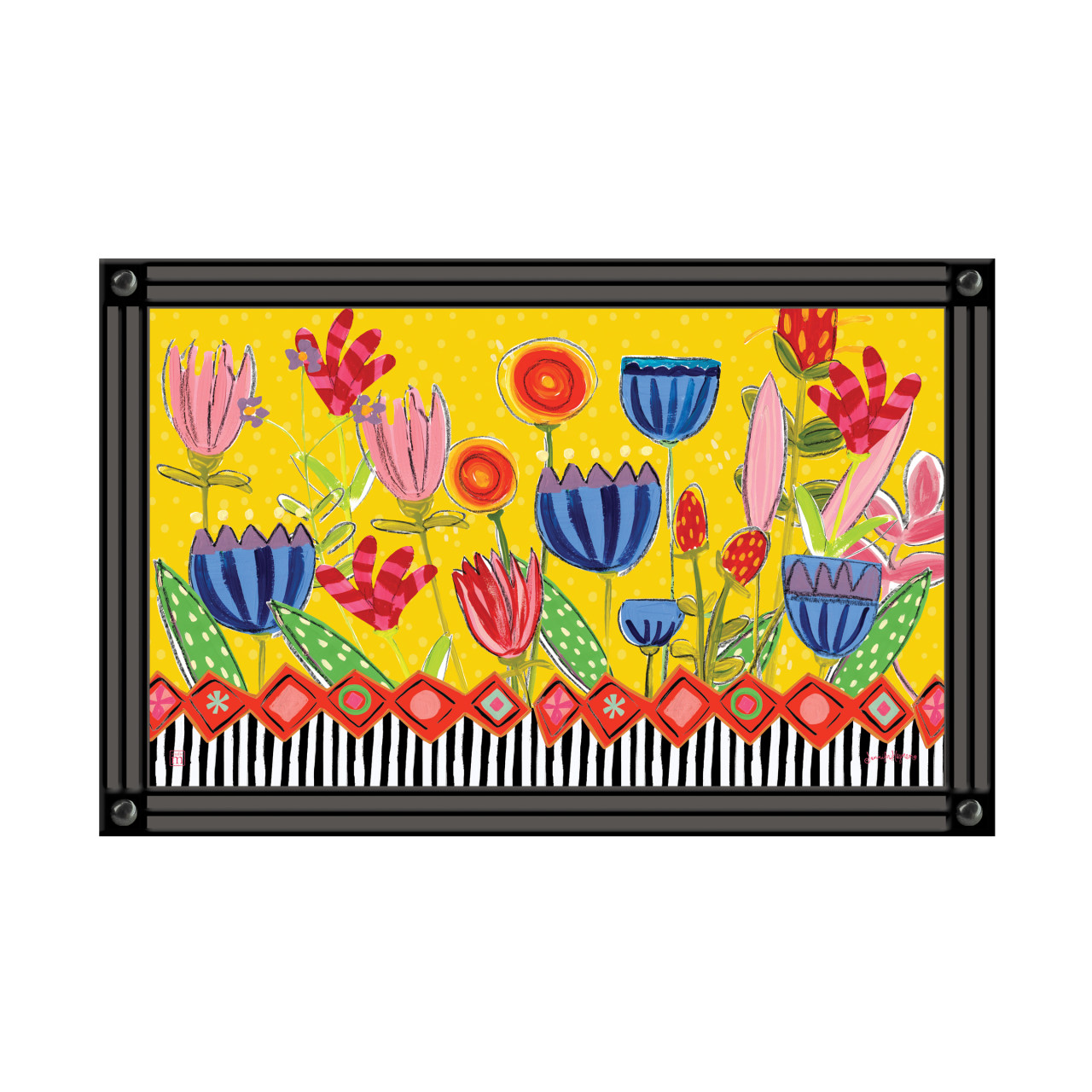 Bright Summer Flowers MatMate thumbnail