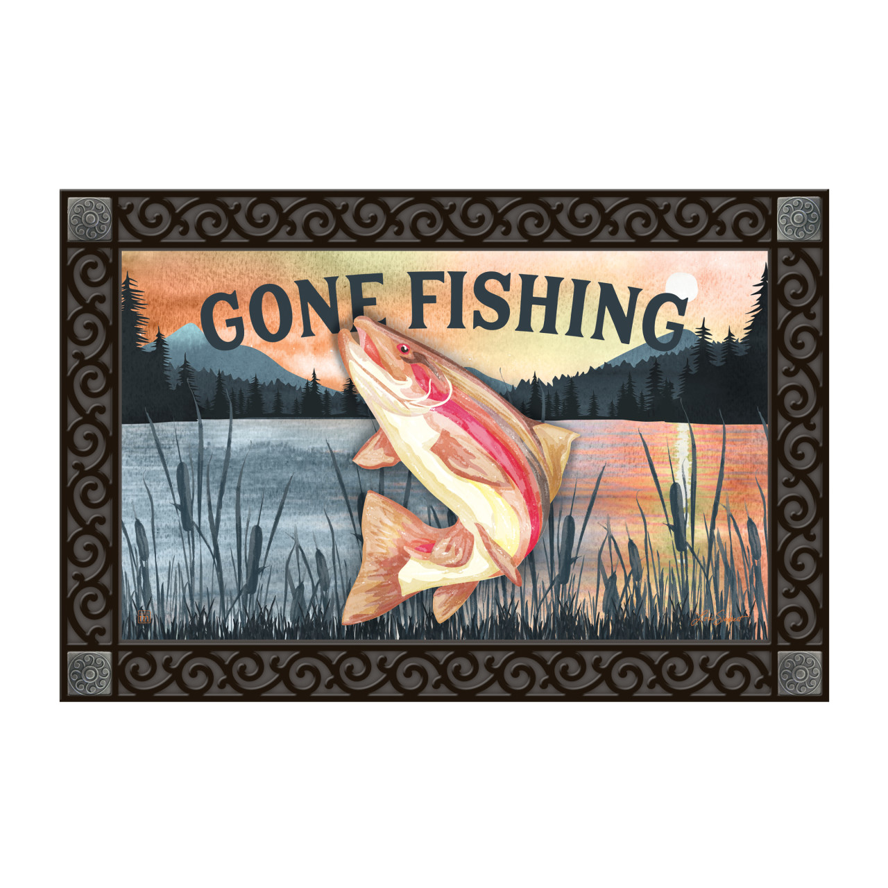 Gone Fishing MatMate thumbnail