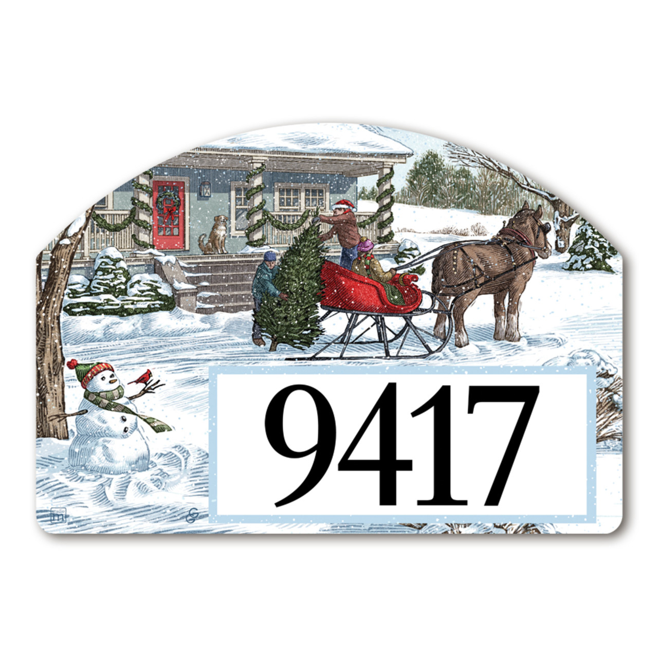 Winter Wonderland Yard DeSign thumbnail