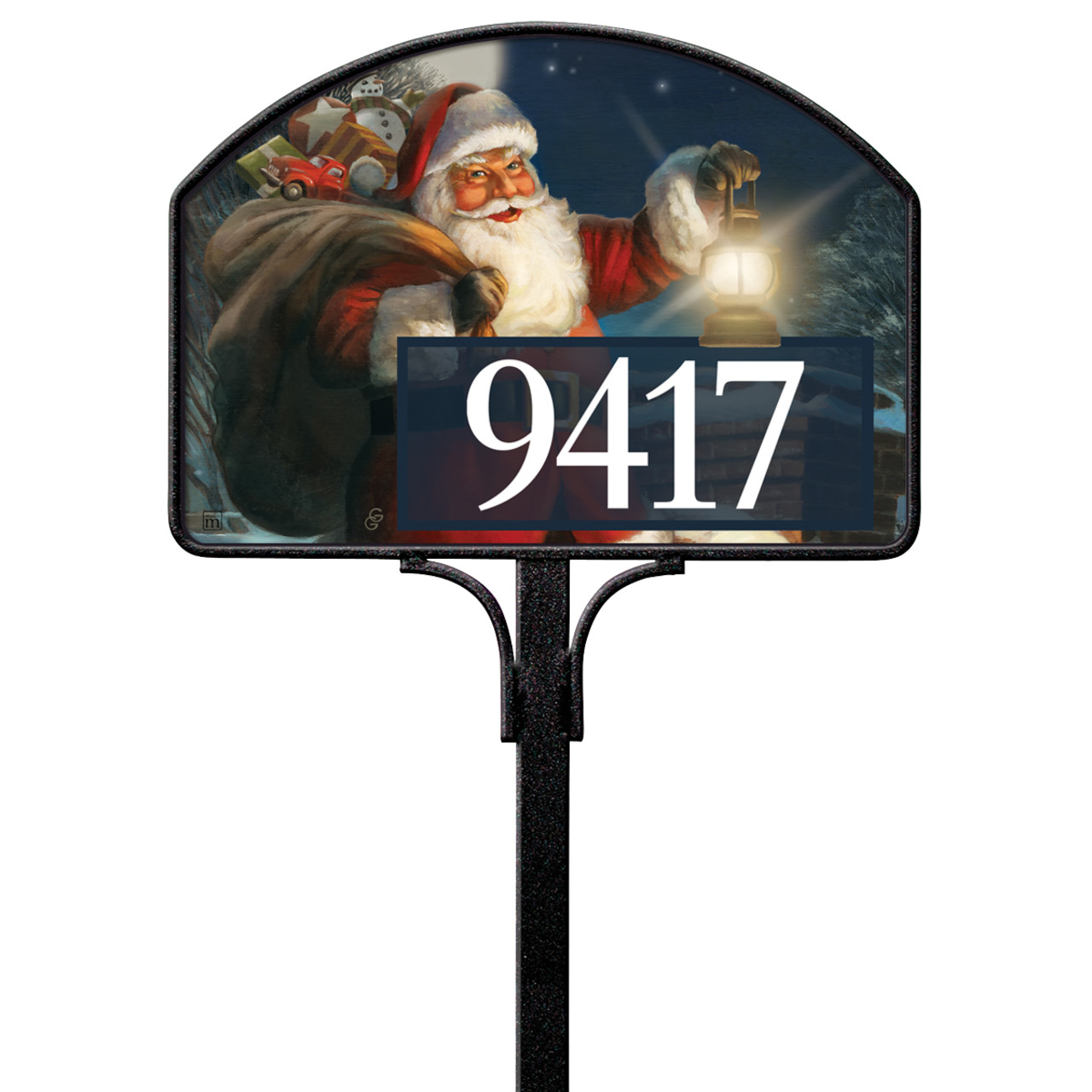 Here Comes Santa Claus Yard DeSign thumbnail