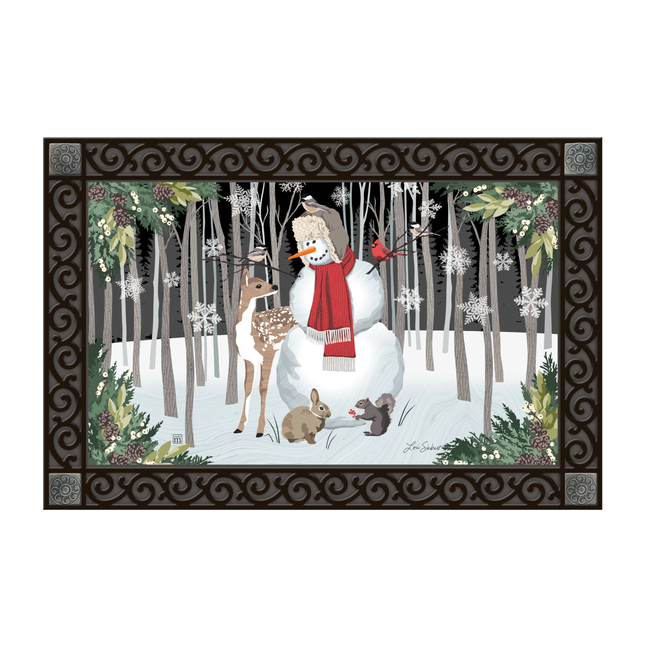 Nature Sings Snowman MatMate thumbnail