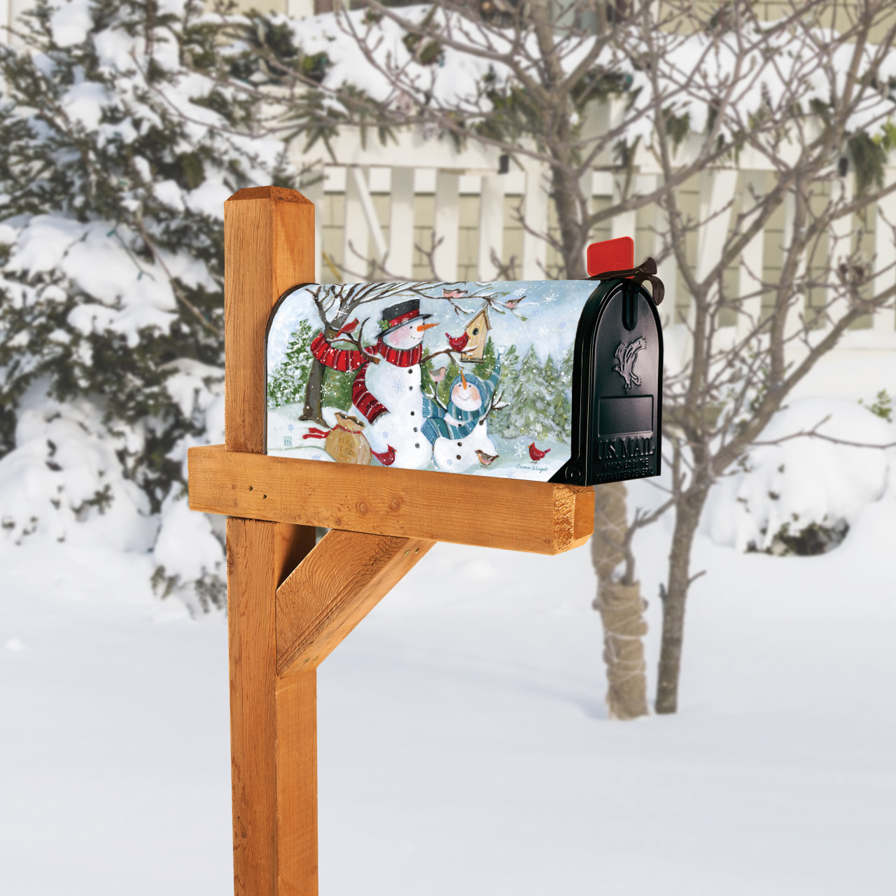 Snowmen Birds MailWrap thumbnail