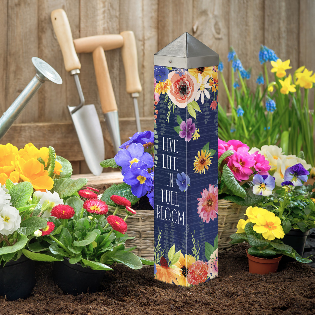 Plant Kindness 20" Art Pole thumbnail