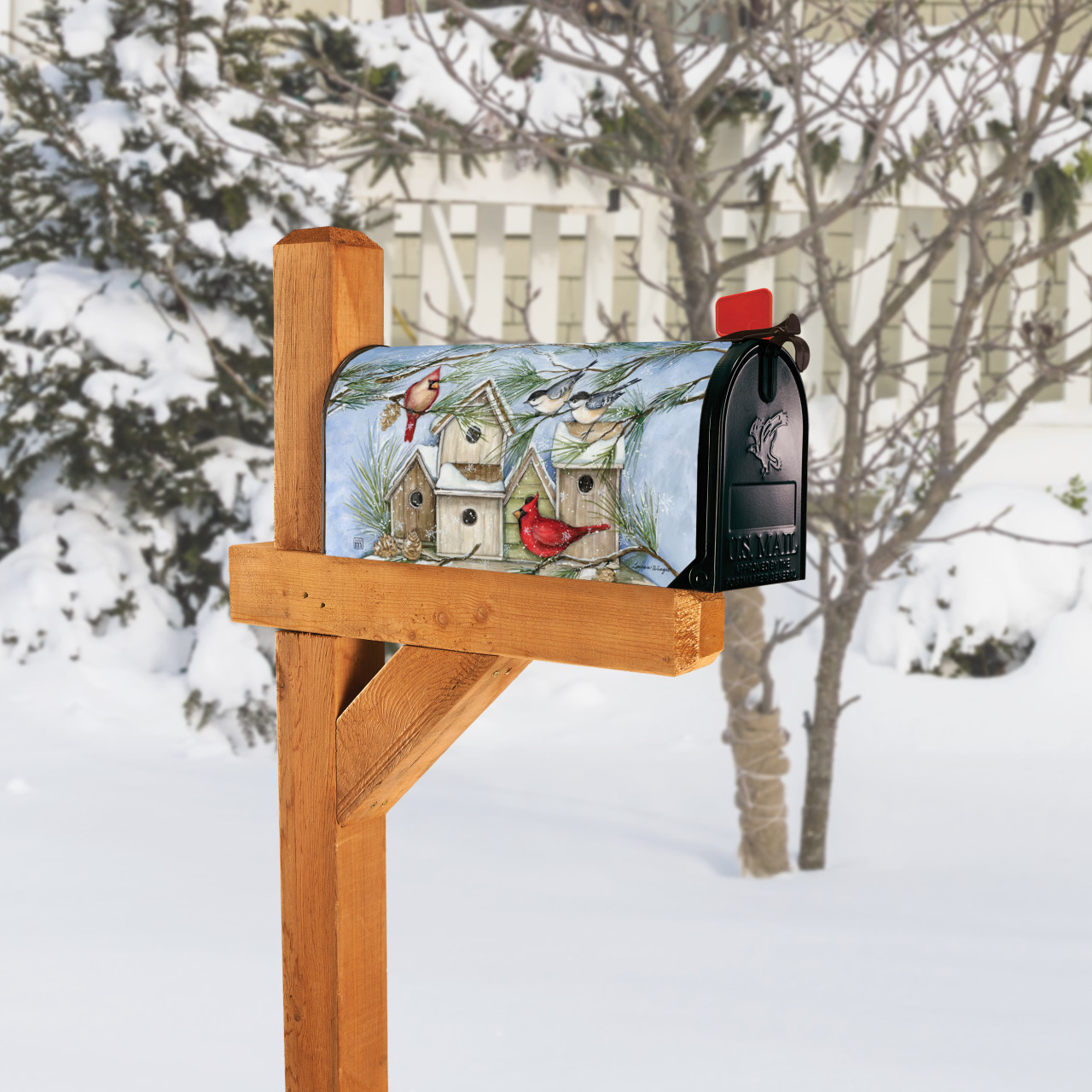 Winter Bird Houses MailWrap thumbnail