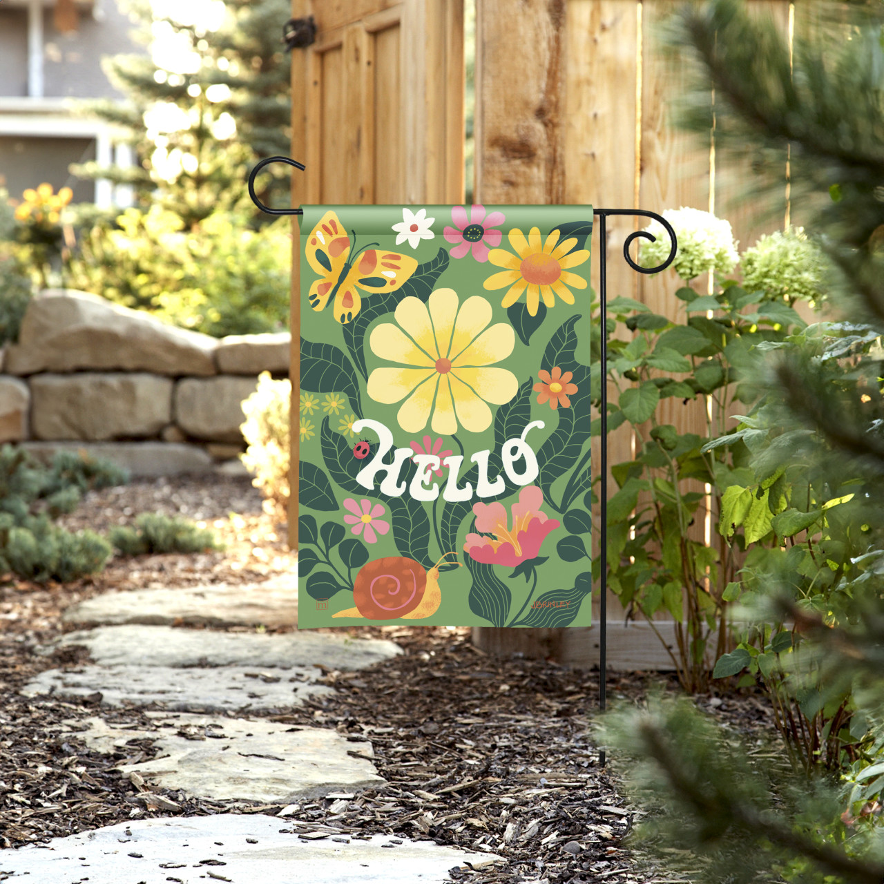 Garden Groove Garden Flag thumbnail
