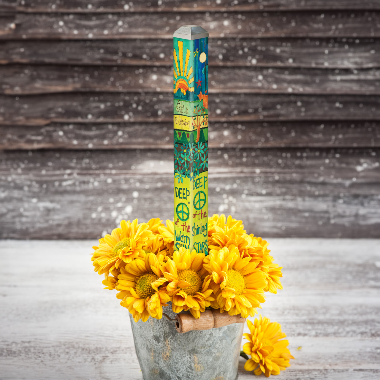 Gaelic Blessing 16" Mini Art Pole thumbnail