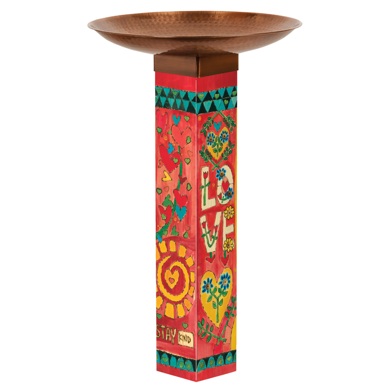 All We Need Bird Bath w/ST9021 Copper Topper thumbnail