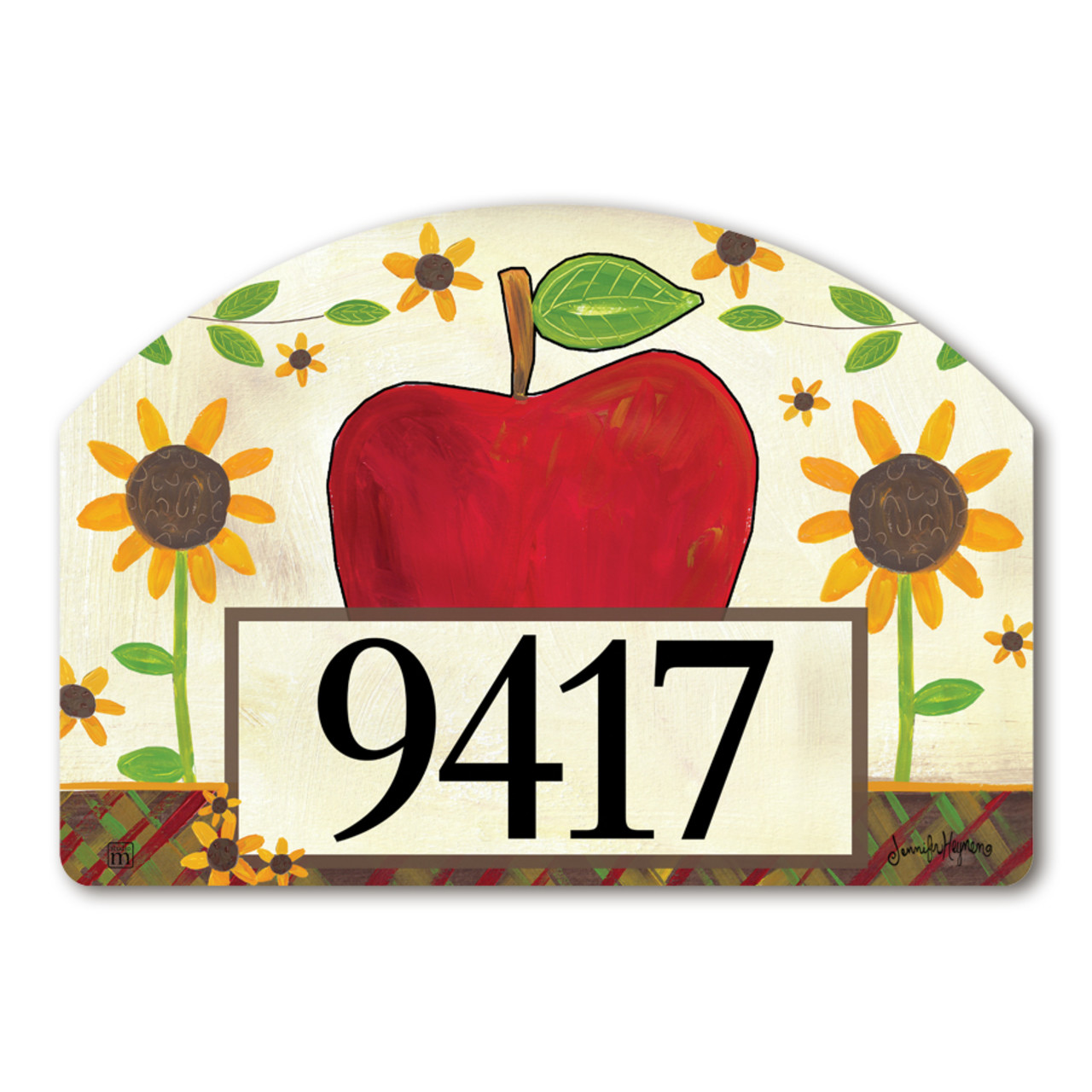 Apples and Sunflowers Yard DeSign thumbnail