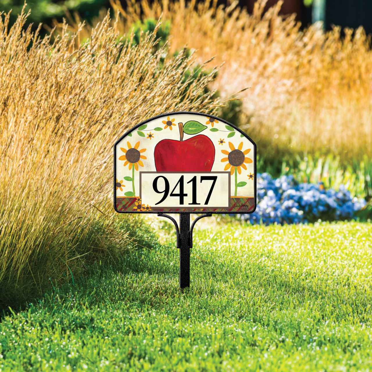 Apples and Sunflowers Yard DeSign thumbnail