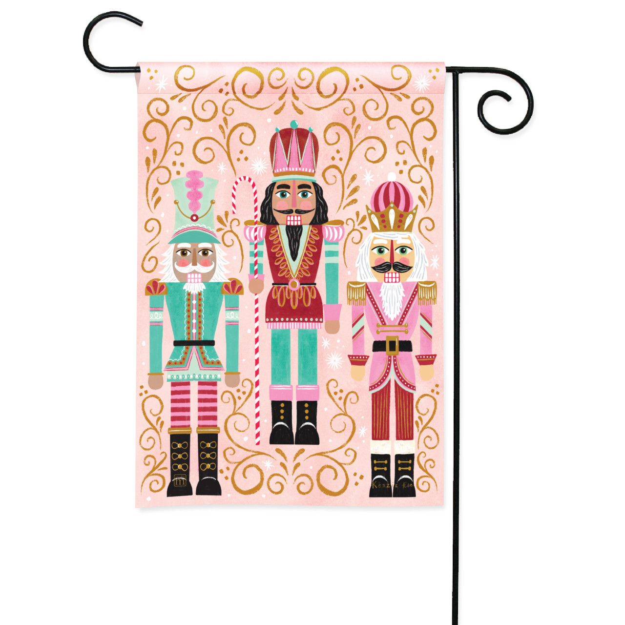 Nutcracker Collage Garden Flag thumbnail