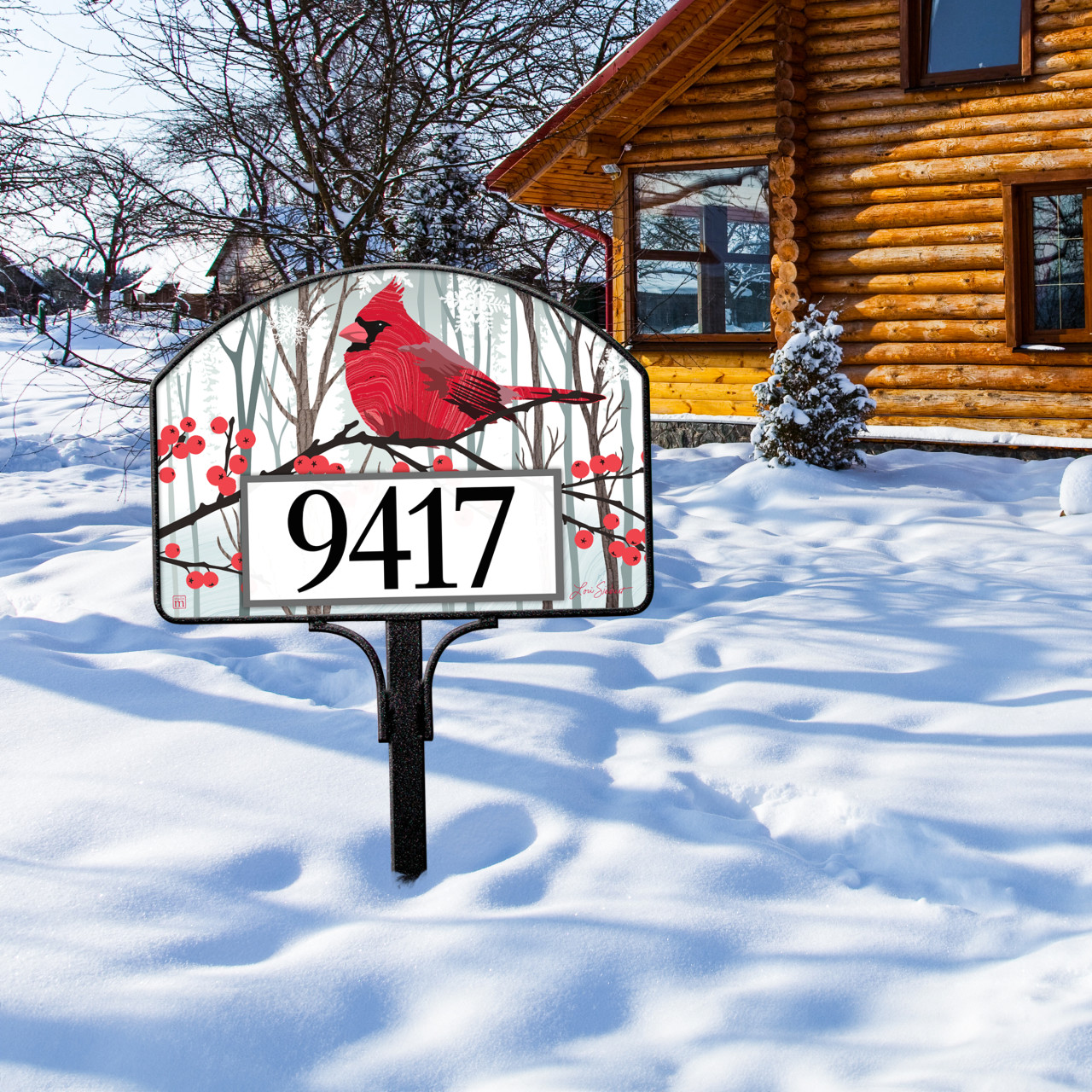 Nature Sings Cardinal Yard DeSign thumbnail