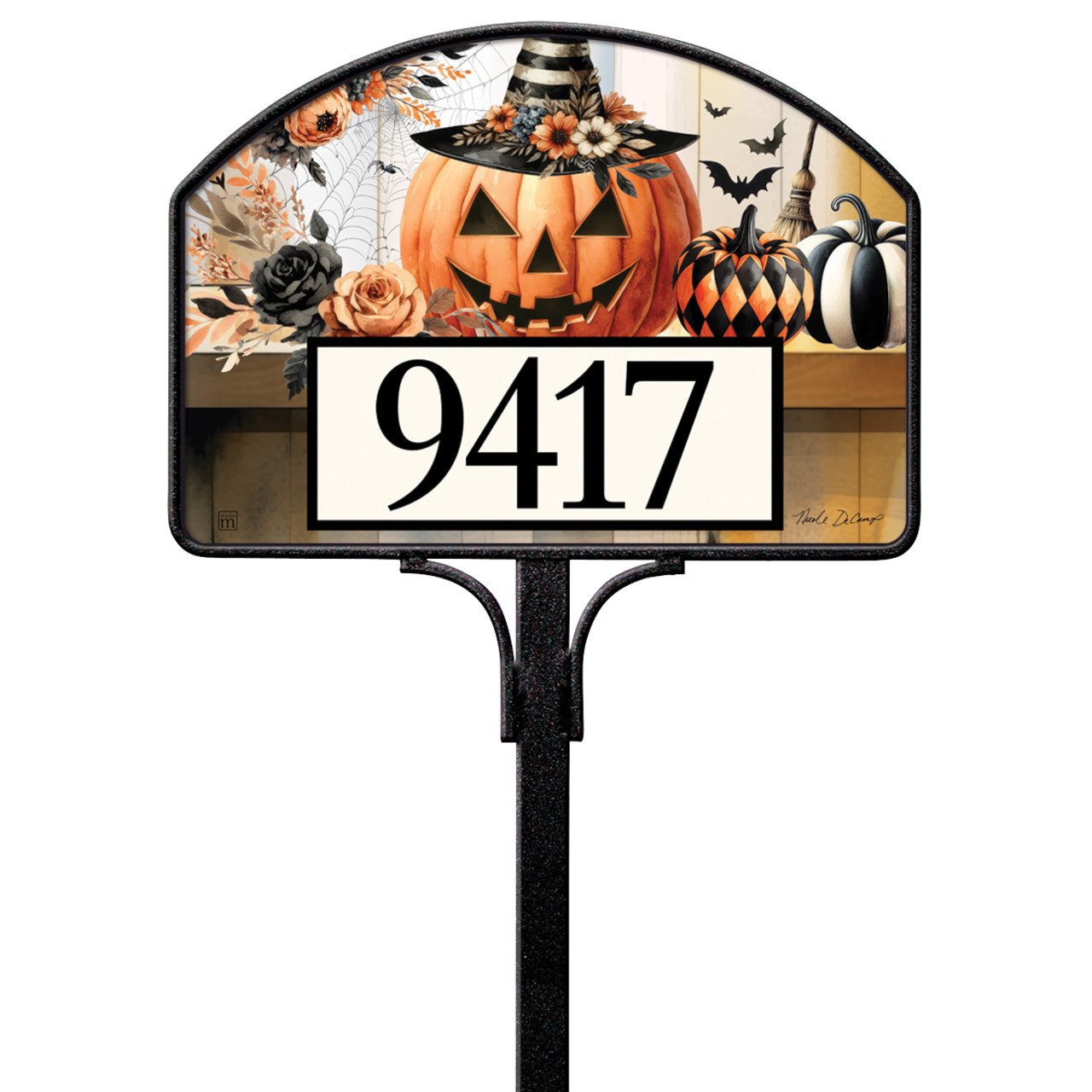 Vintage Jack O'Lantern Yard DeSign thumbnail