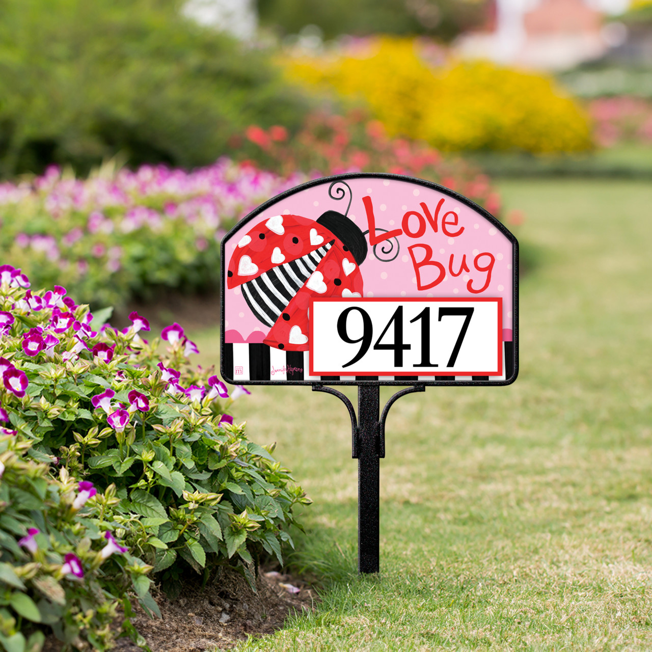 Lady Love Bug Yard DeSign thumbnail