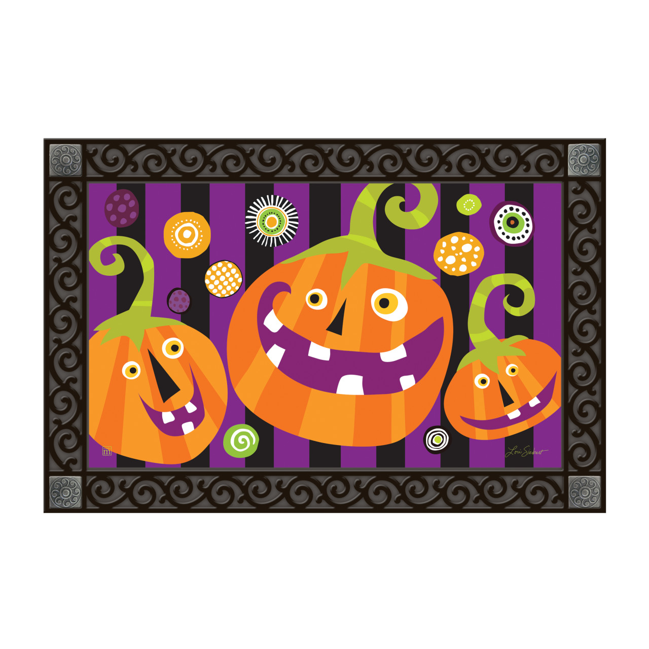 Halloween Pumpkins Trio MatMate thumbnail