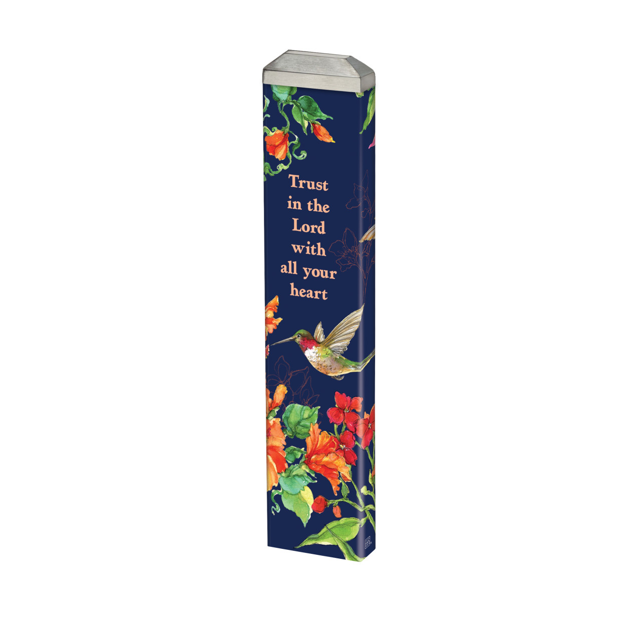 Trust in the Lord with all your heart 13" Mini Art Pole thumbnail
