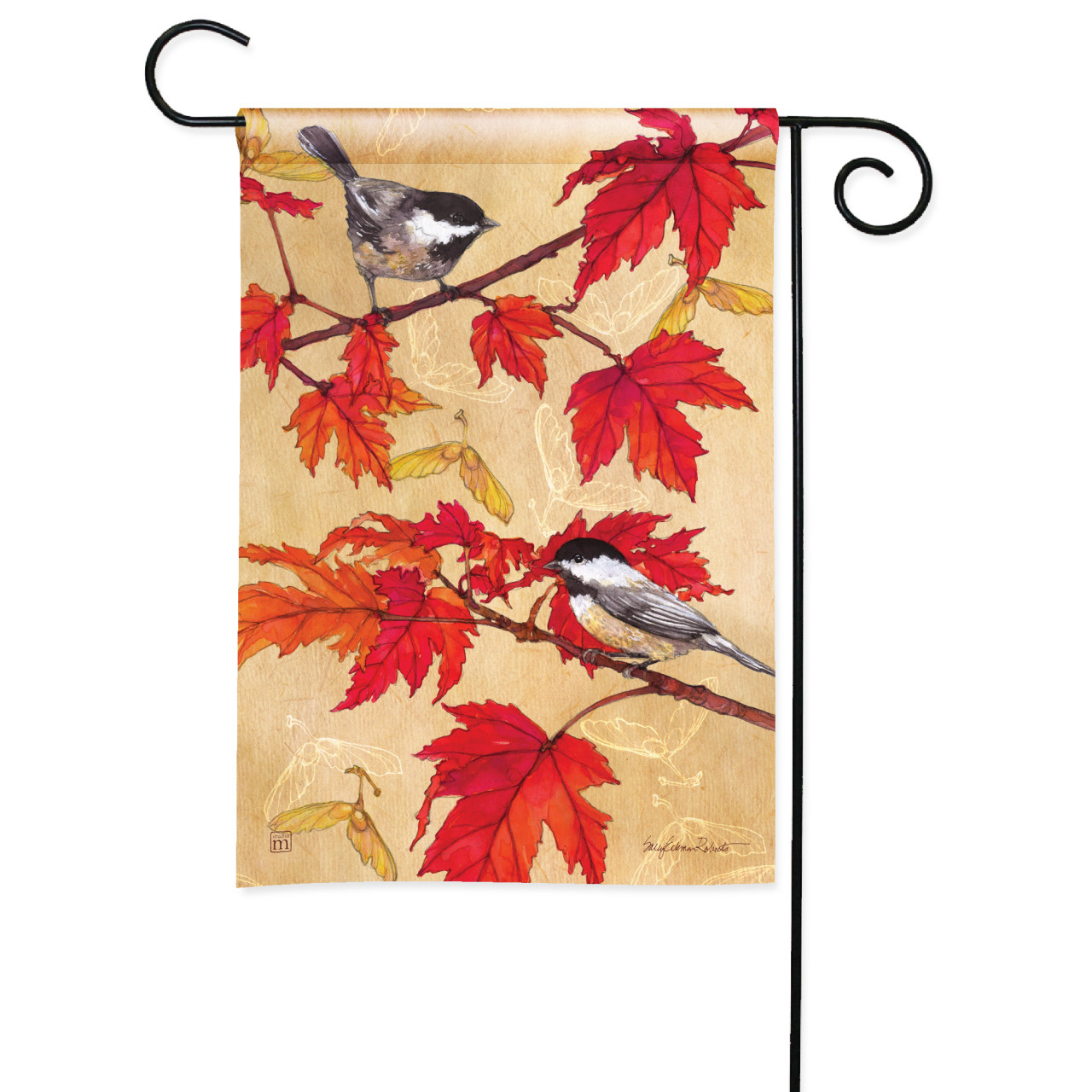 Feathered Friends Garden Flag thumbnail