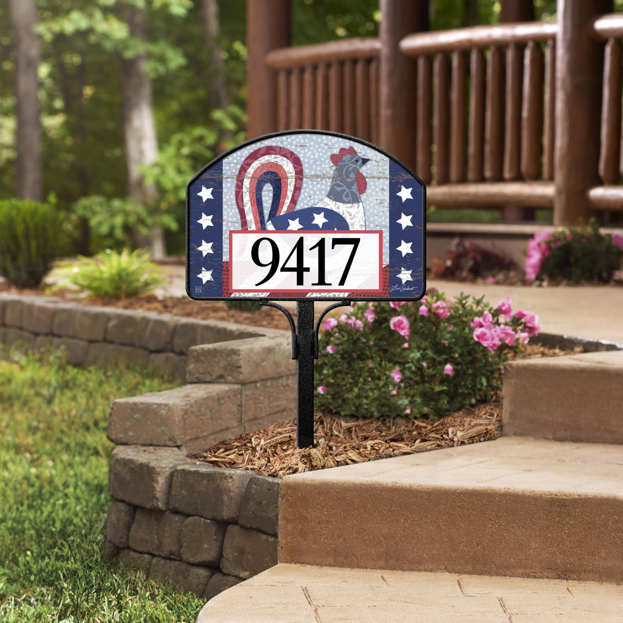 America the Beautiful Yard DeSign thumbnail