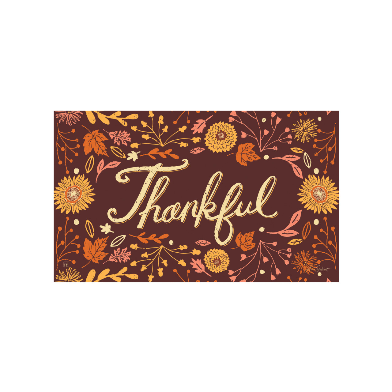 Harvest Blessings and Florals MatMate thumbnail