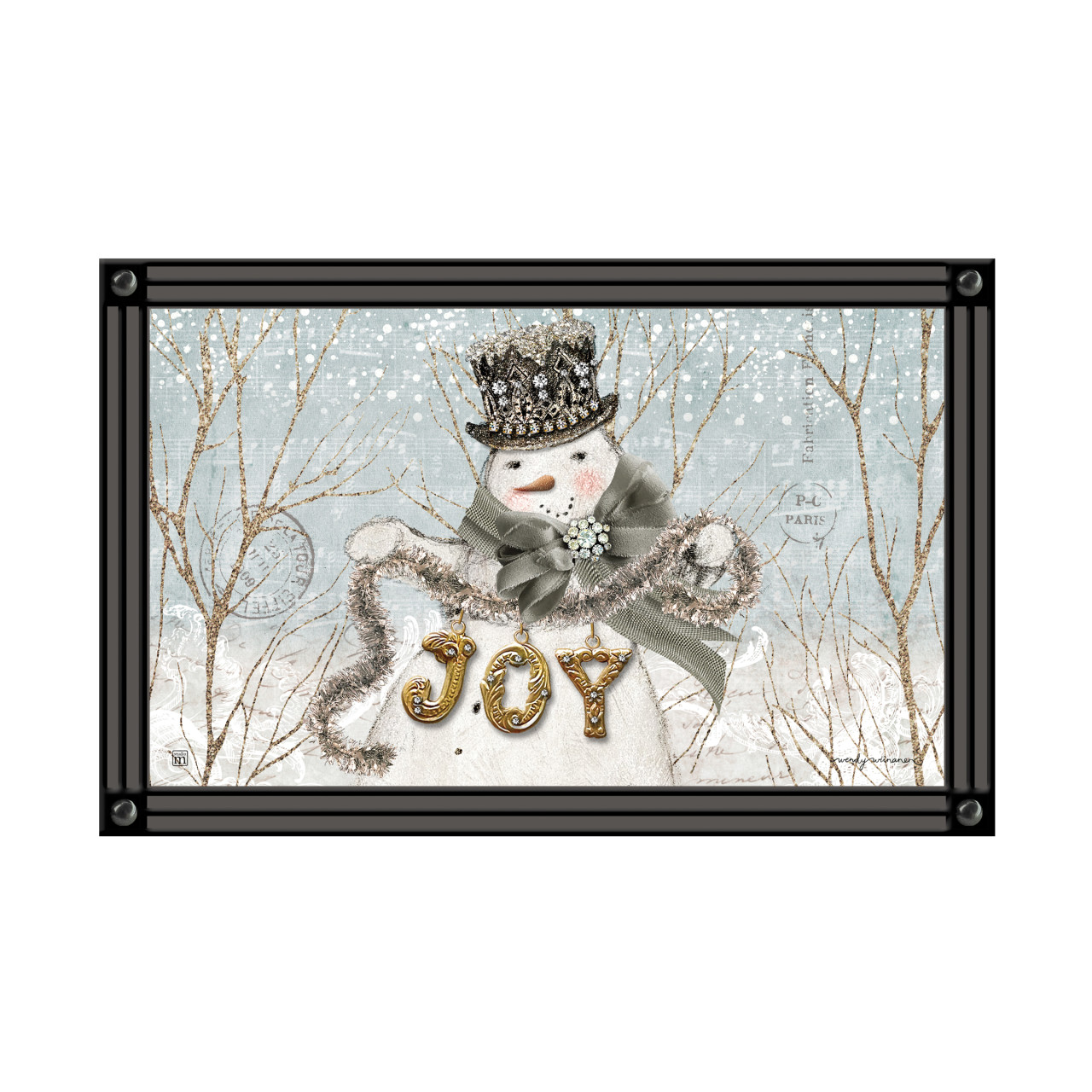 Sparkle and Joy Snowman MatMate thumbnail