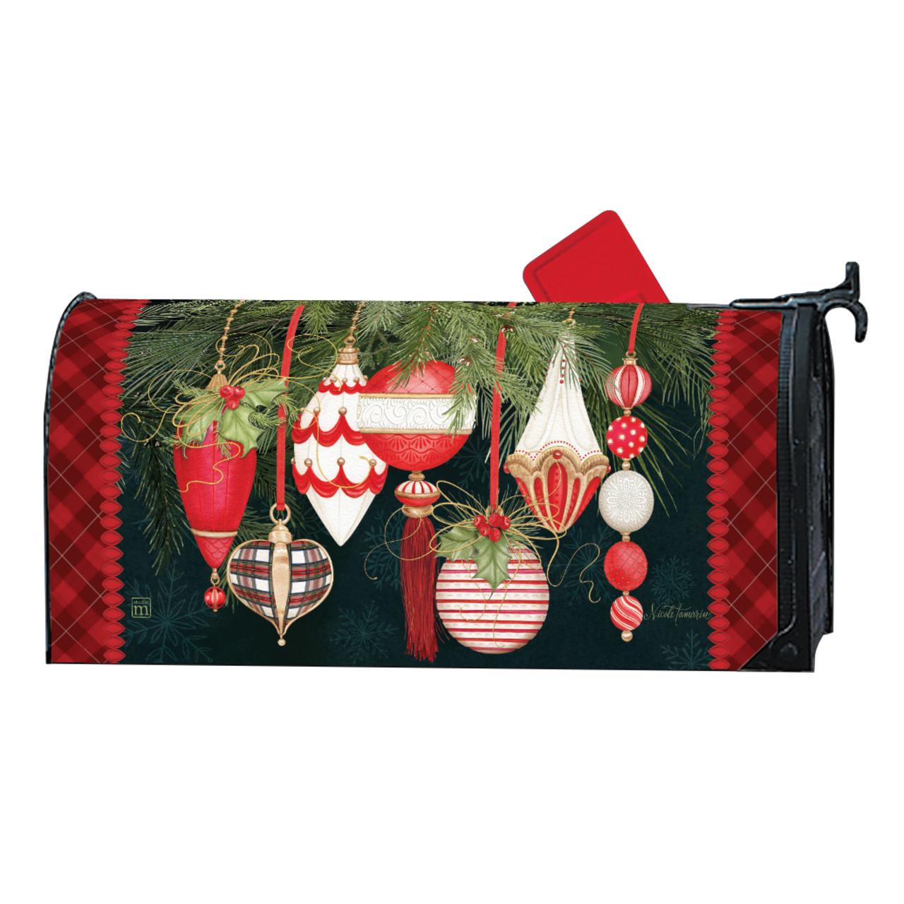 Peppermint Wishes Ornaments MailWrap thumbnail