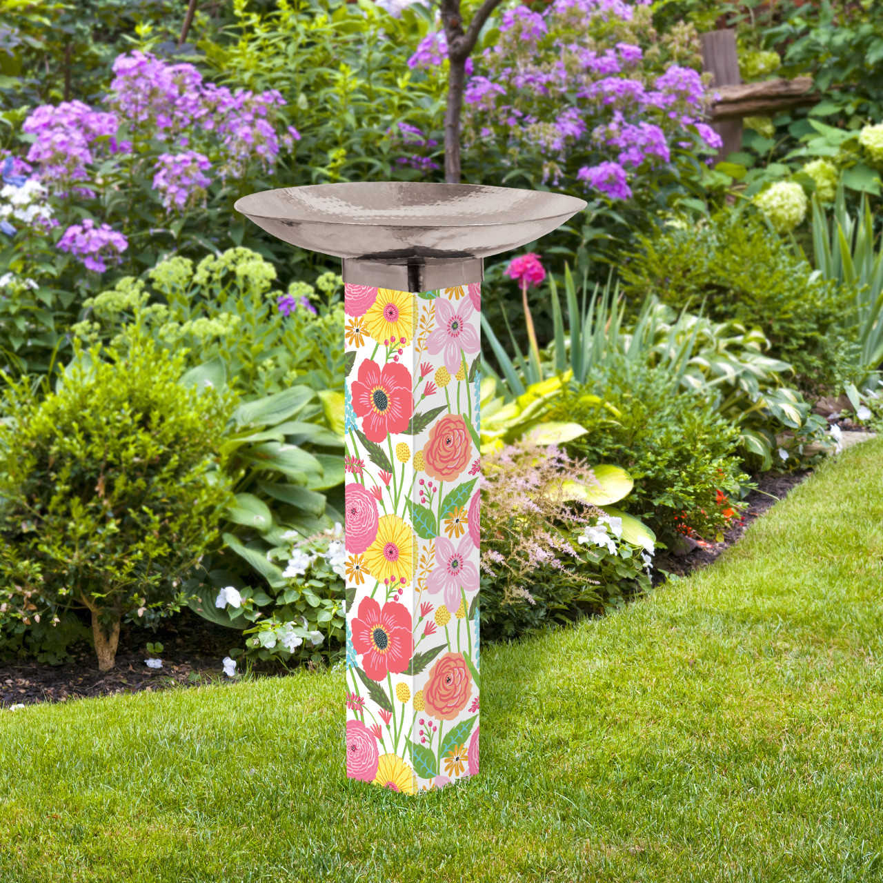 Be Nice Bird Bath w/ST9025 Stainless Steel Topper thumbnail