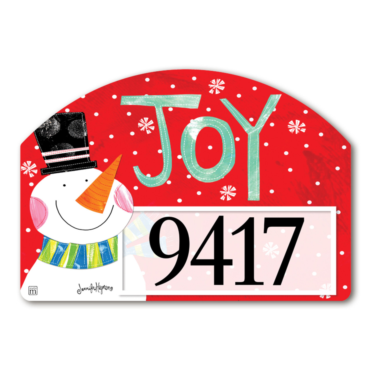 Joy Snowman Yard DeSign thumbnail