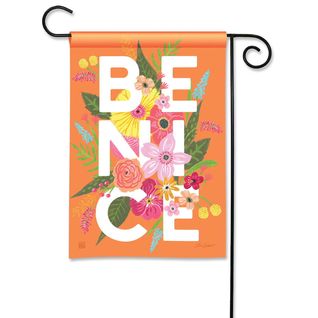 Be Nice Garden Flag thumbnail