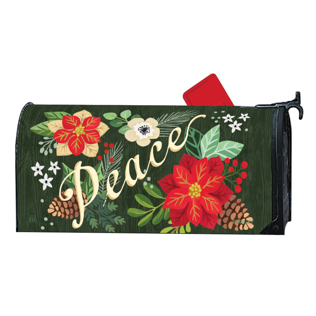 Poinsettia Peace MailWrap thumbnail