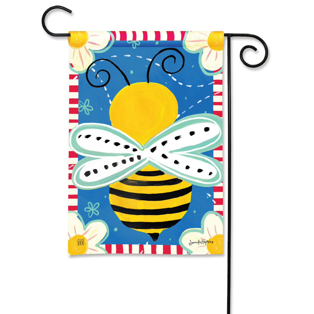 Bee Garden Flag thumbnail
