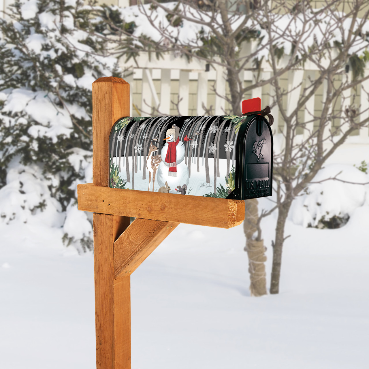 Nature Sings Snowman MailWrap thumbnail