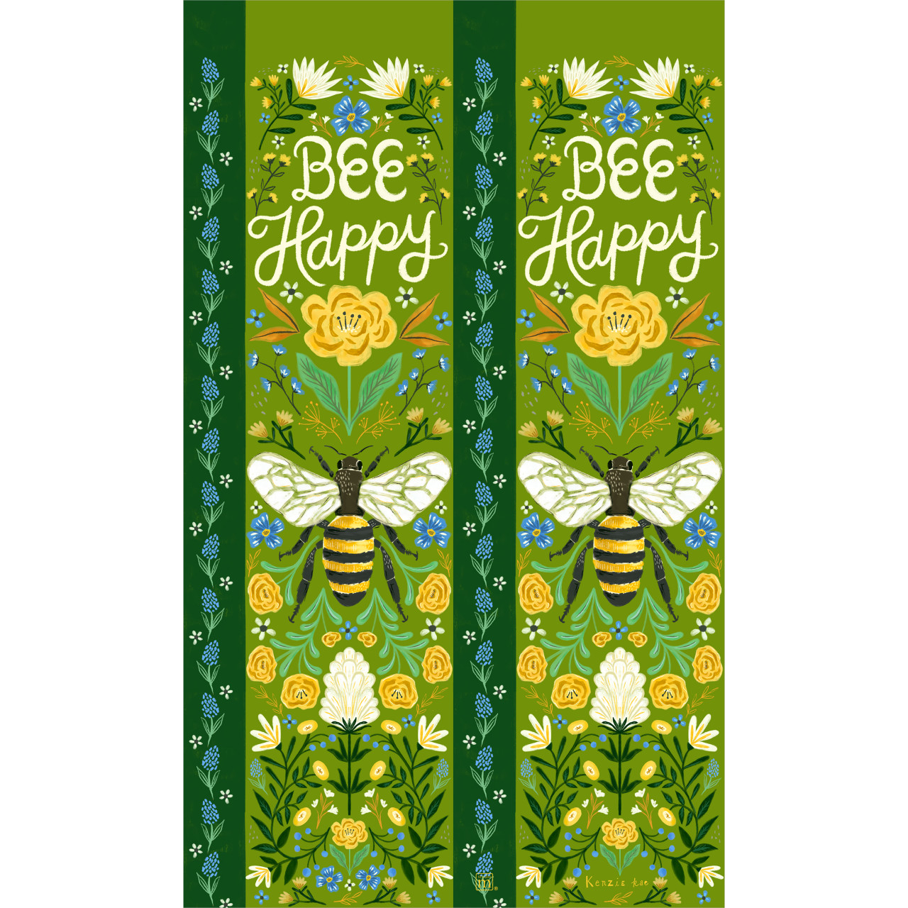 Deco Bee 13" Mini Art Pole thumbnail