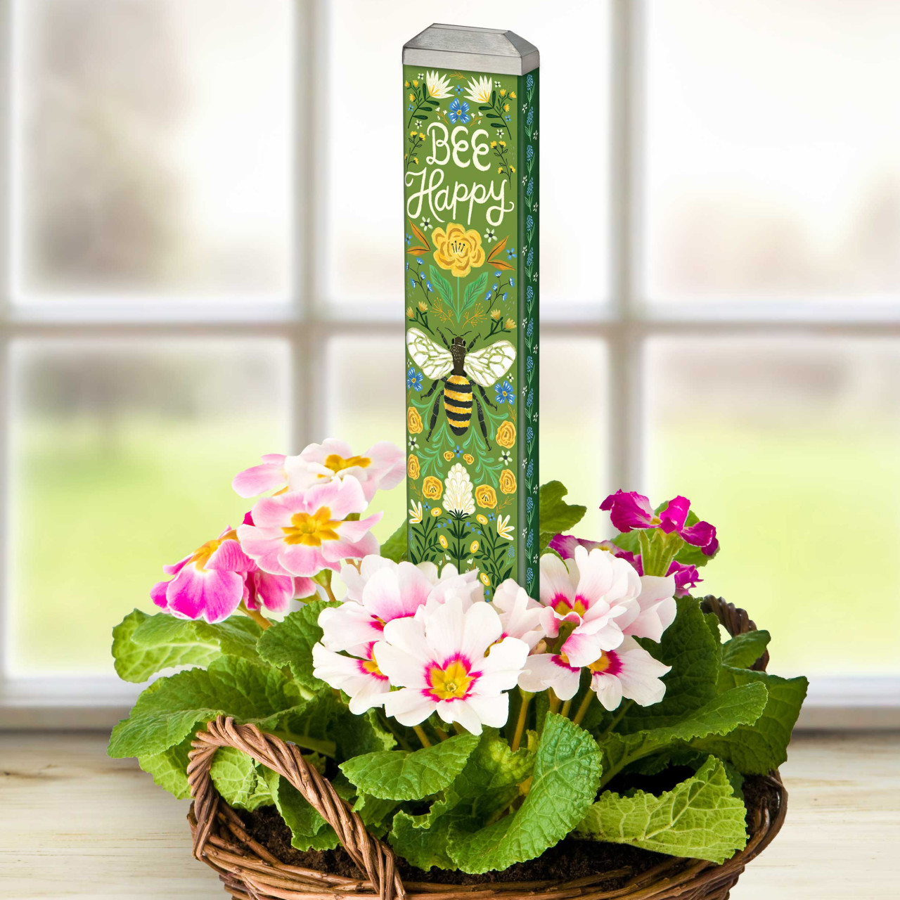 Deco Bee 13" Mini Art Pole thumbnail