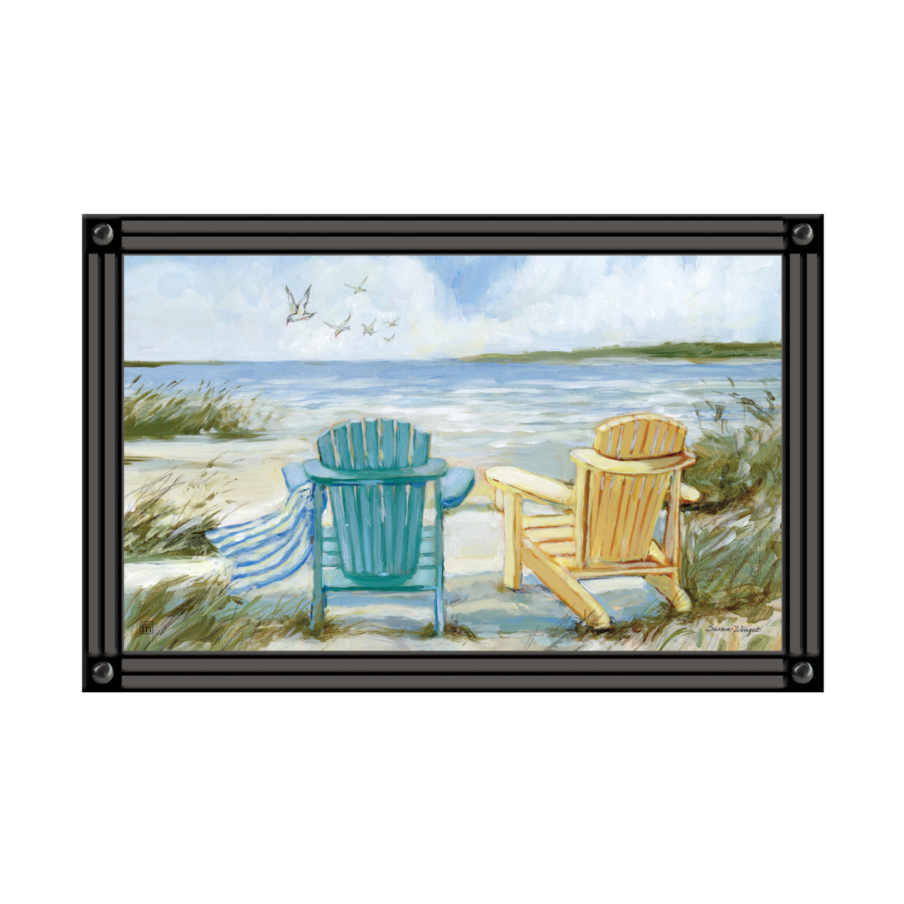Chairs on Beach MatMate thumbnail