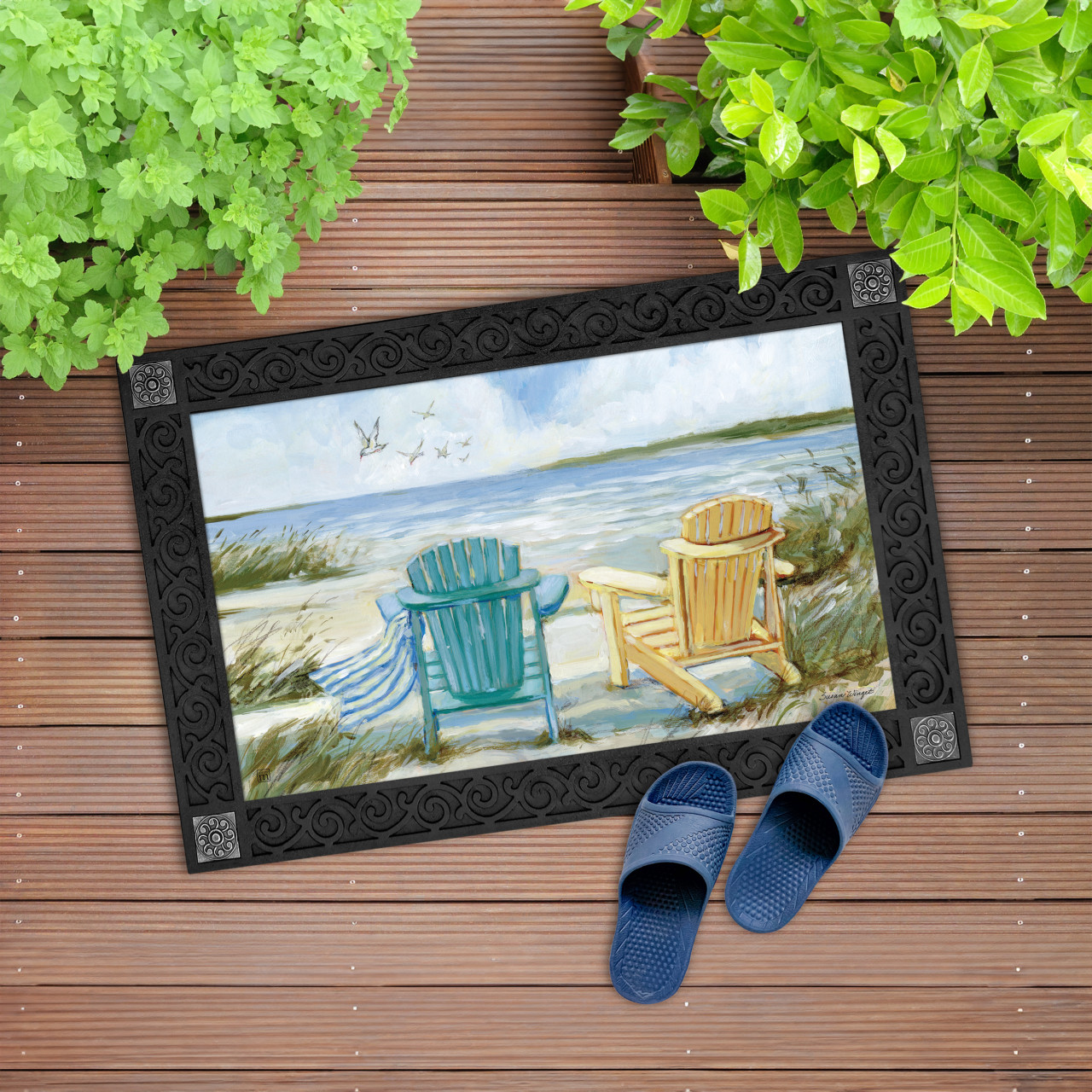 Chairs on Beach MatMate thumbnail