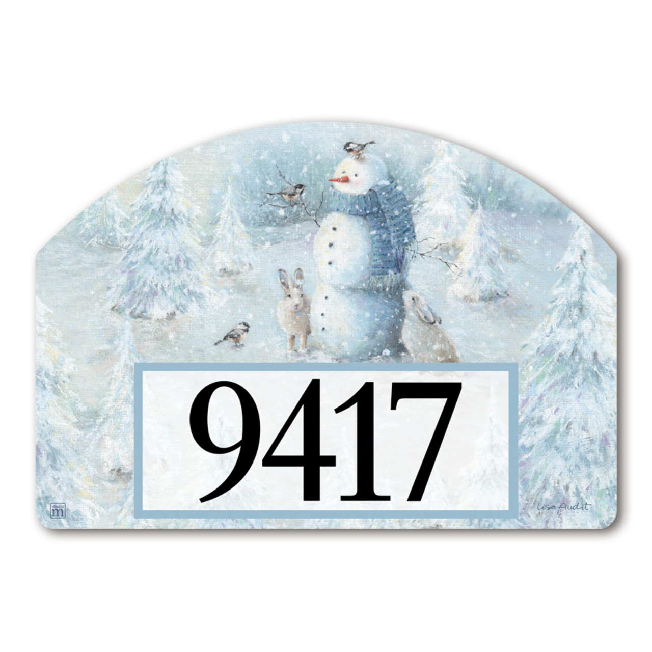 Winter in the Woodland Yard DeSign thumbnail