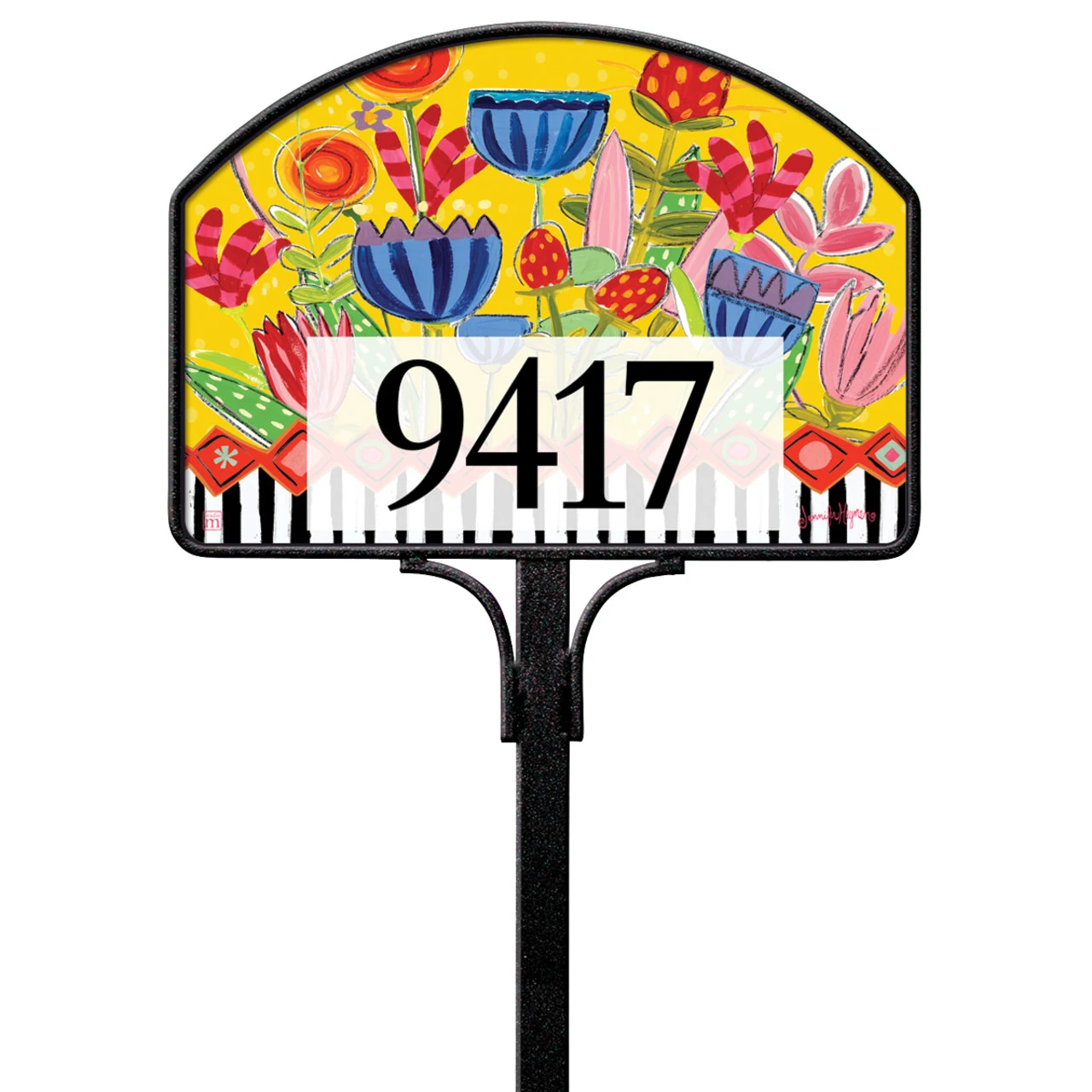 Bright Summer Flowers Yard DeSign thumbnail