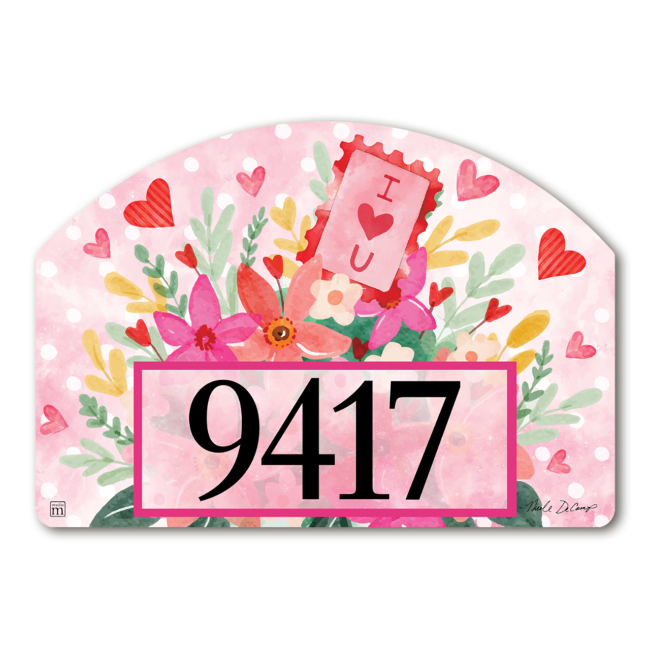 Valentine Flowers Yard DeSign thumbnail