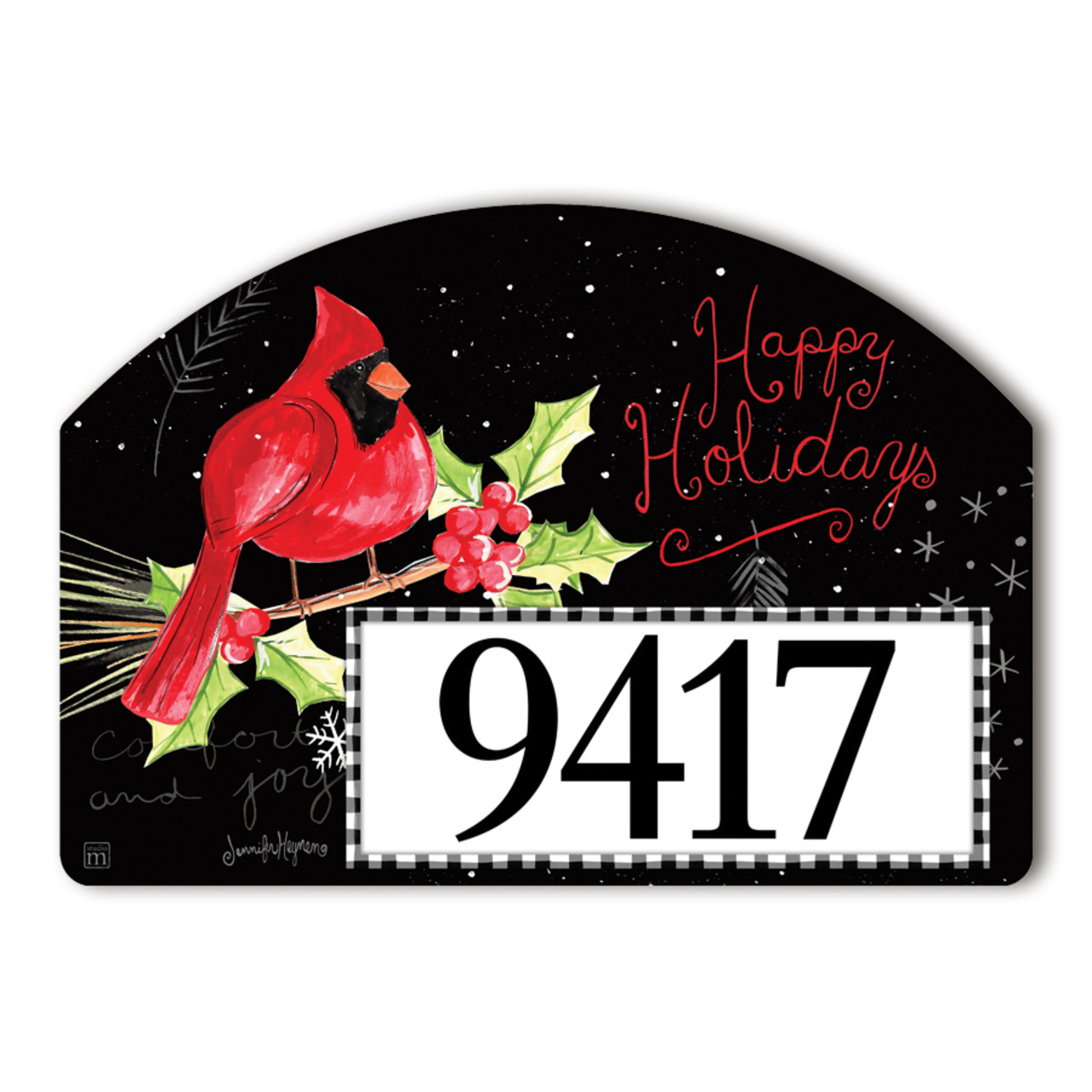 Holiday Cardinal Yard DeSign thumbnail