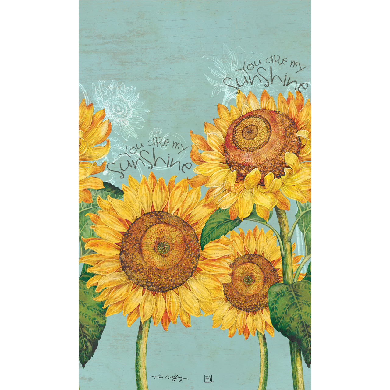 You are my sunshine 13" Mini Art Pole thumbnail