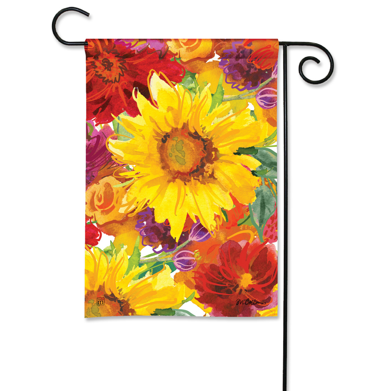 Falling for Blooms Garden Flag thumbnail