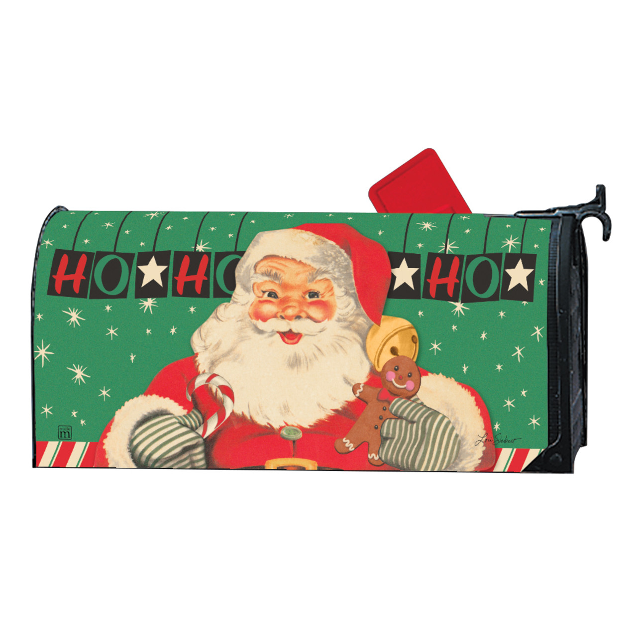 Santa's Retro Christmas Cheer MailWrap thumbnail