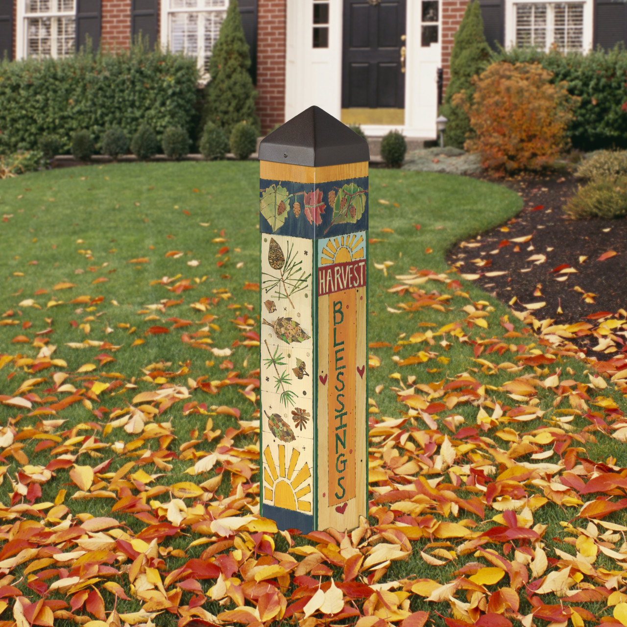 Warm Autumn Wishes 20" Art Pole thumbnail