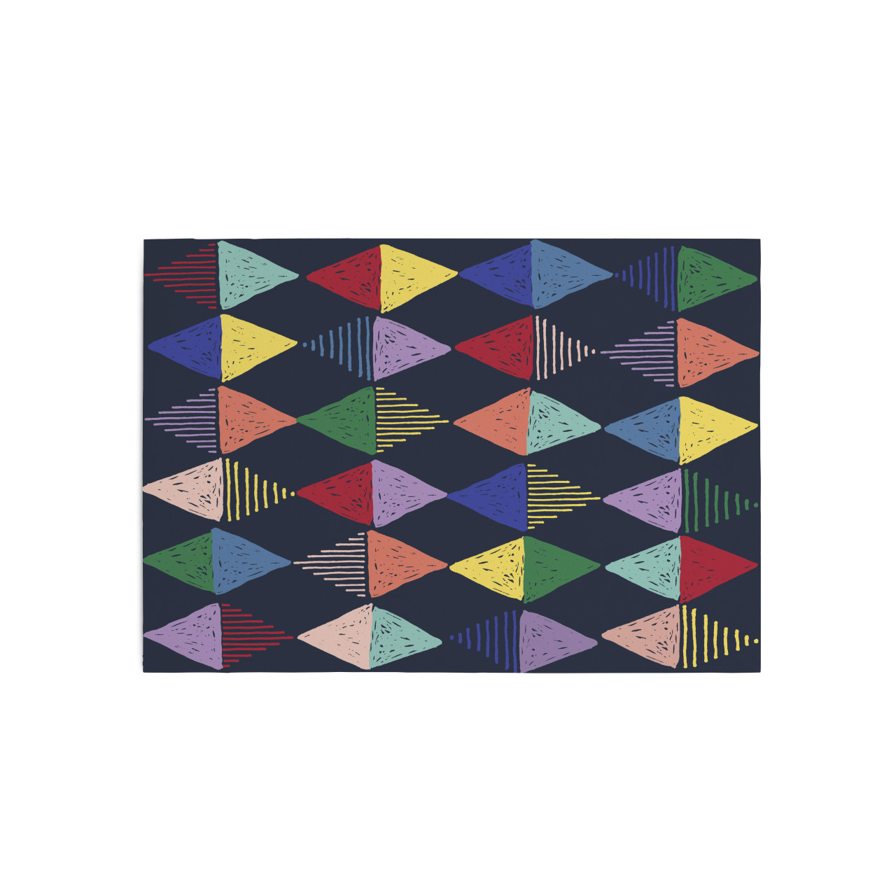 Artistic Argyle Sole Flair 20" x 14" by Ampersand Design Studio thumbnail