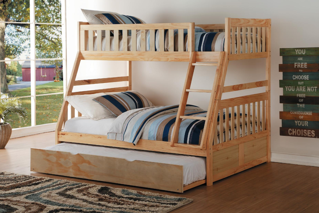 BARTLY COLLECTION FULL/TWIN BUNK BED KM Home Furniture & Mattress