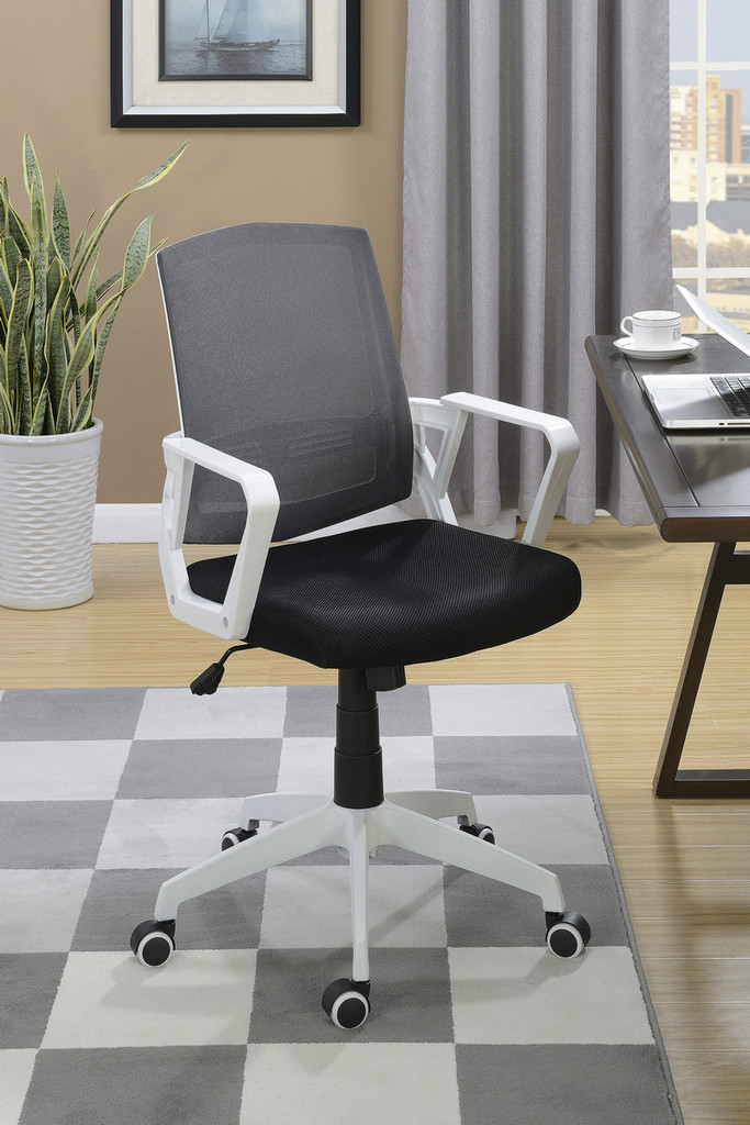 OFFICE CHAIR WHITE-F1634