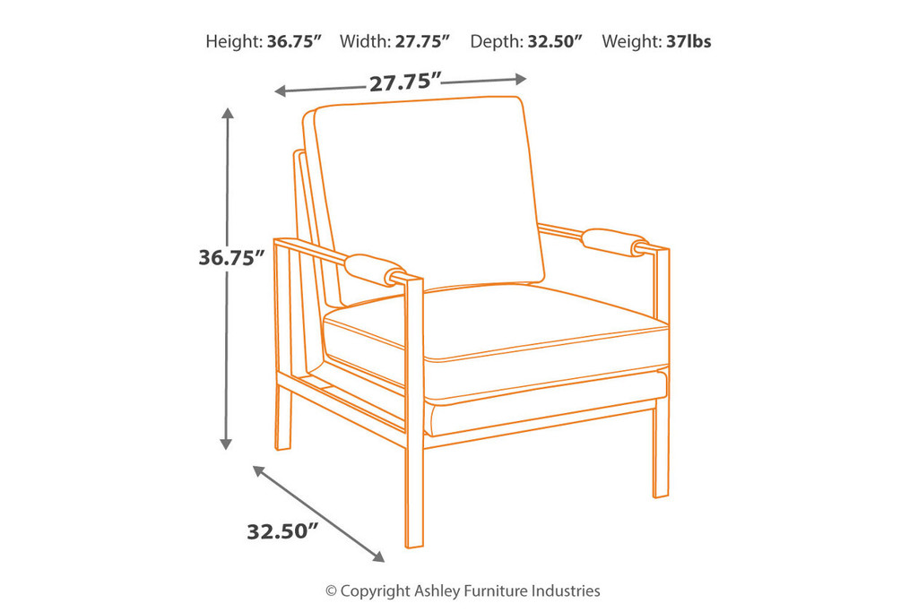NETWORK ACCENT CHAIR-A3000028