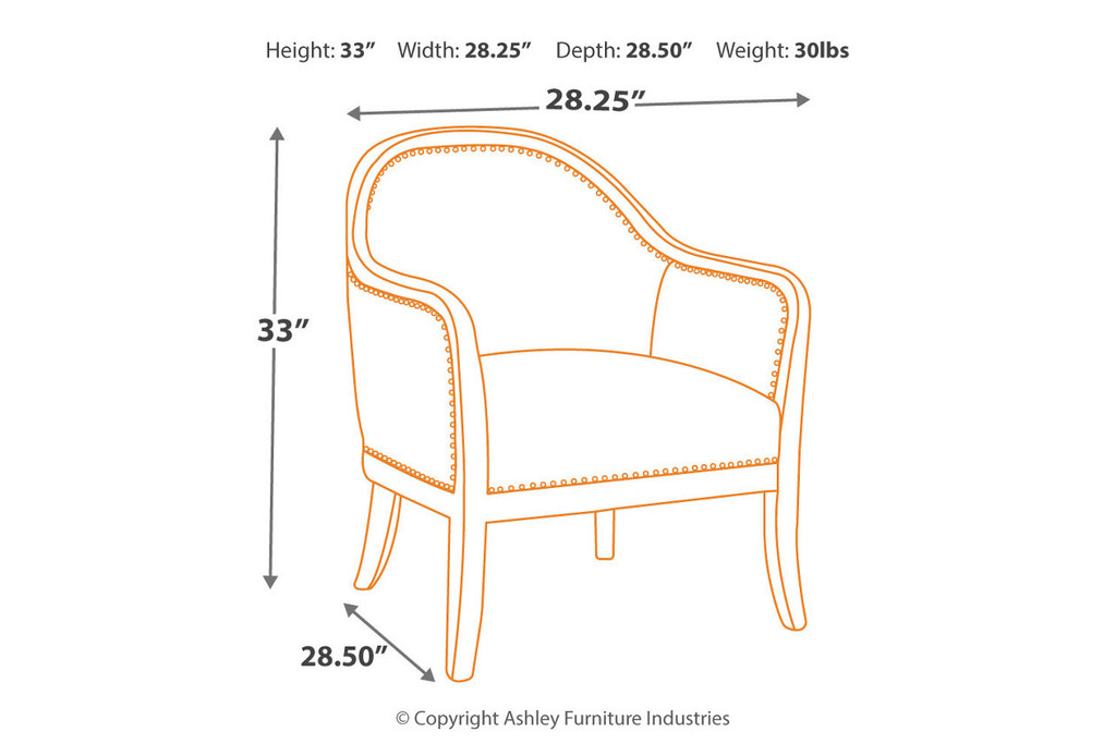 ENGINEER ACCENT CHAIR-A3000030